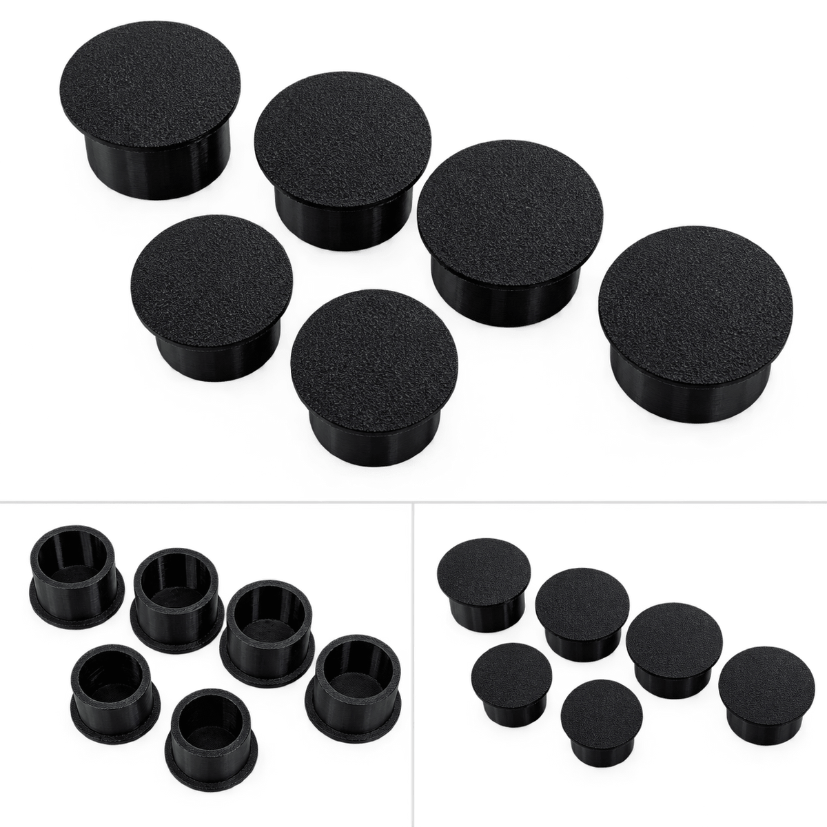 TPU Chassis Plug Cover for Jimny JB74 (Rubber) 6 PCS Set - GZERO Systems